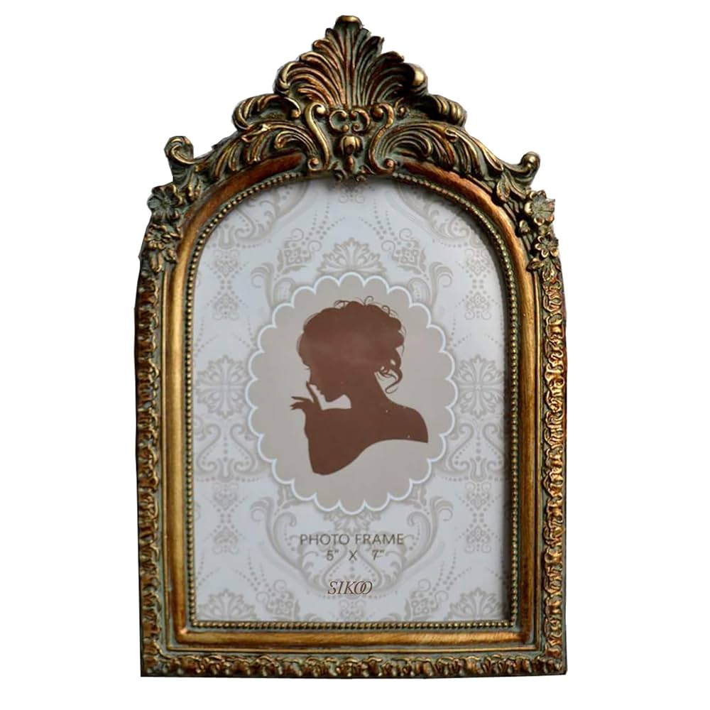 Amazon.com - SIKOO Vintage 5x7 Picture Frame Antique